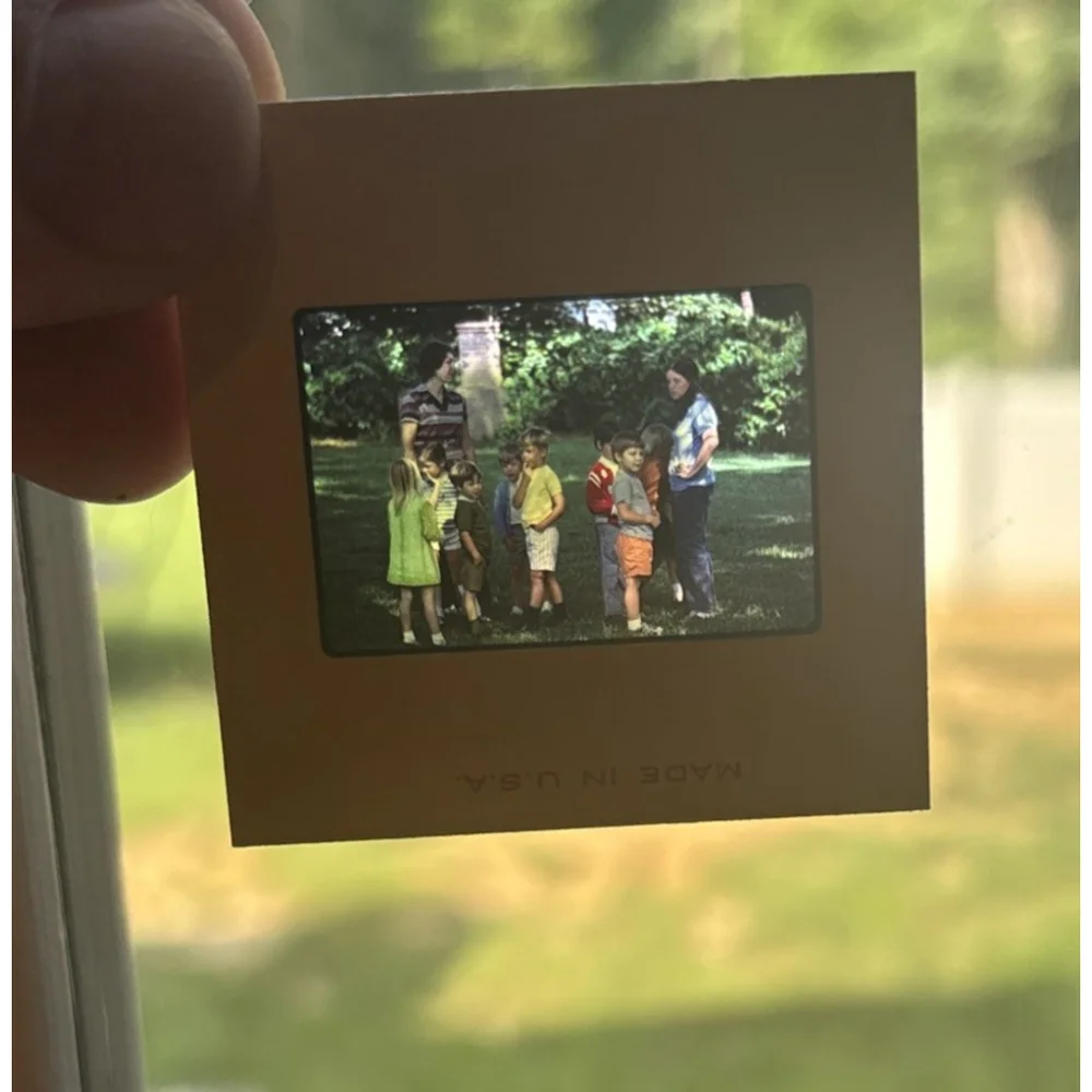 Set Of 3 Boxes Vintage Kodak Slides Bible School 1972 Color Transparencies